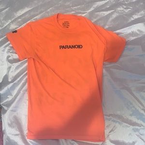 Bright Orange tee. Size S.